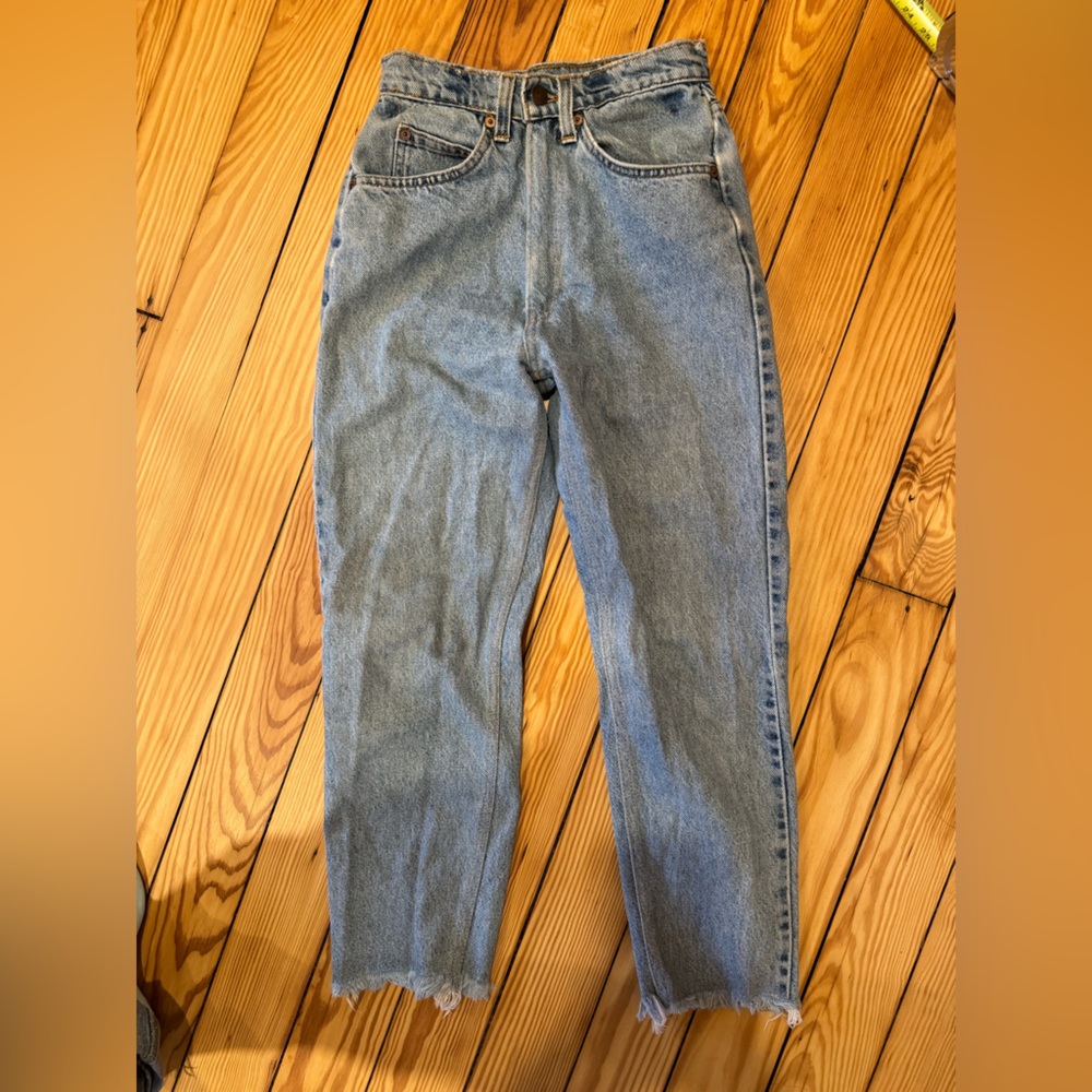 Levi’s Orange tab high waisted jeans